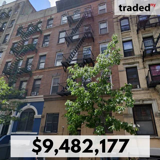 David Speiser Acquires Old Law Tenement In East Village, Manhattan For $9.5M