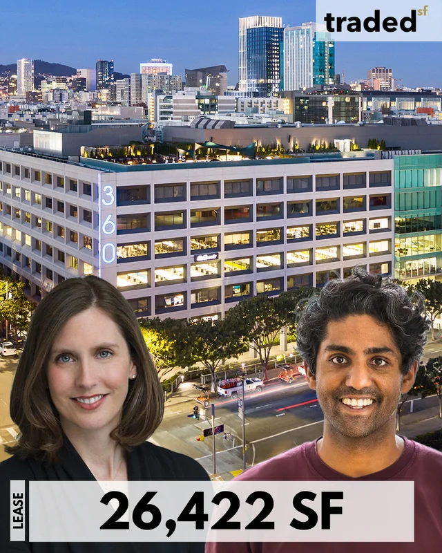 Tuhin Srivastava Of Baseten Leases 26,422 Square Feet At 360 3rd Street From Angela M. Aman