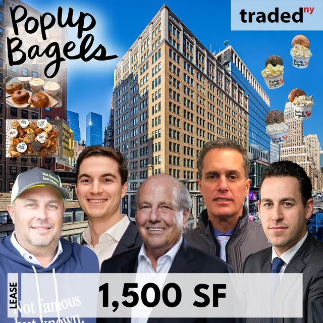 Adam Goldberg Of PopUp Bagels Leases 1500 Square Foot Retail Space At 7 Pennsylvania Plaza
