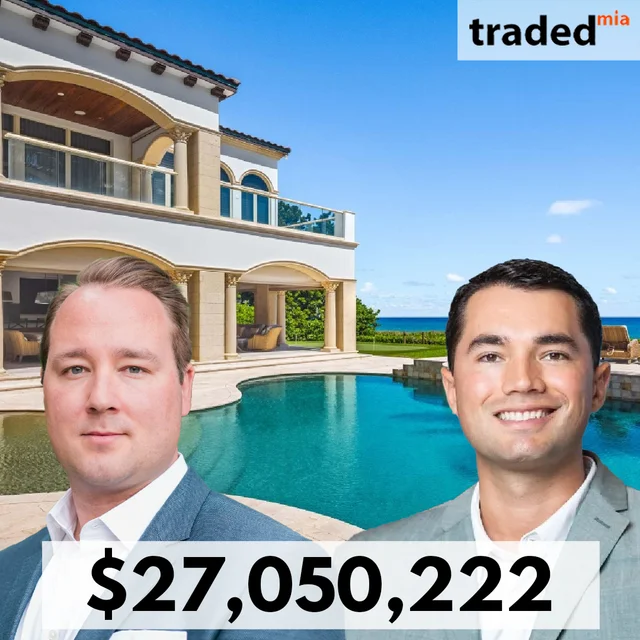 23 Ocean Family Trust Acquires Oceanfront Mansion From Sidney Ferenc For $27.05M In Highland Beach