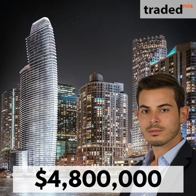 Aston Martin Residences Sells Condo In Miami's 300 Biscayne Blvd Way For $4.8M