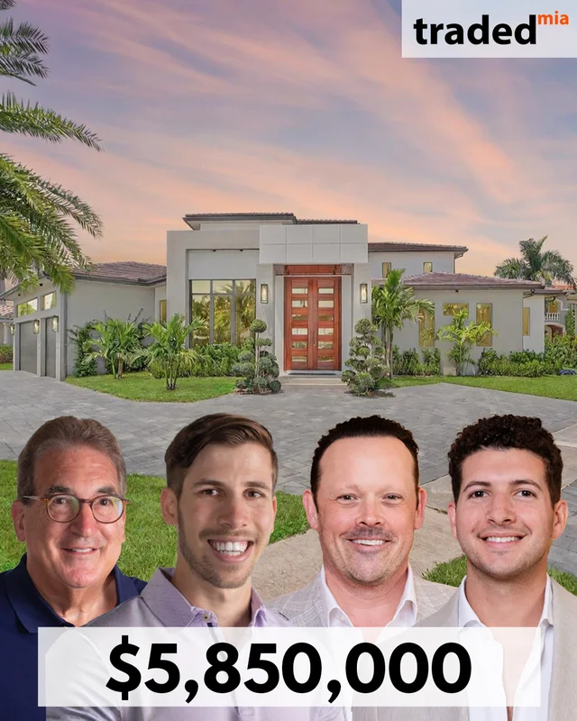 Scott Gilbert And Lauren Kingsmore Gilbert Purchase Single Family Home In Boca Raton For $5.85M