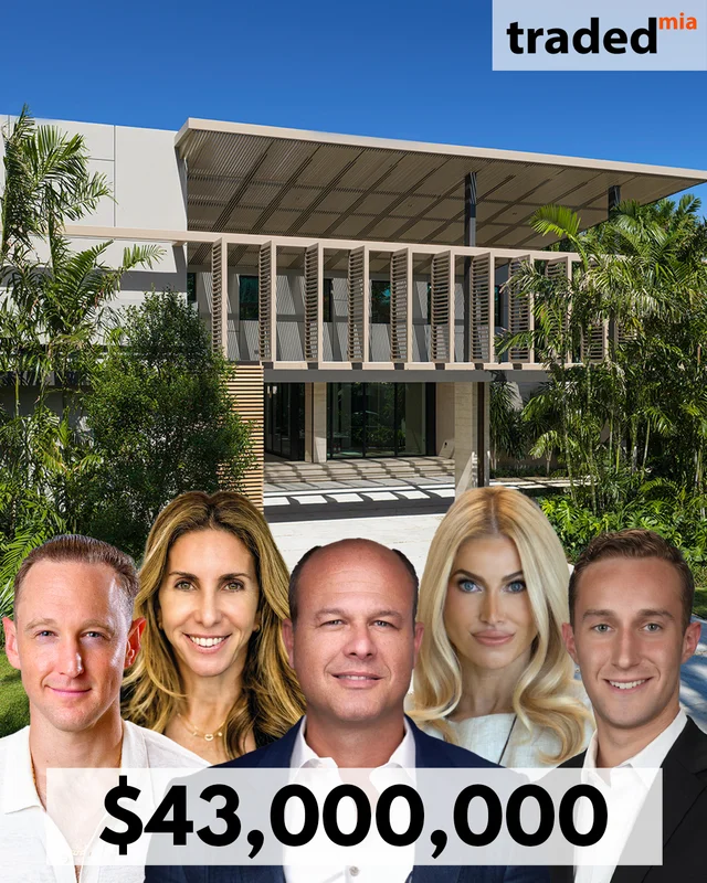 Michael Klinger And Joshua Silverman Sell Single Family Home In Bal Harbour For $43M