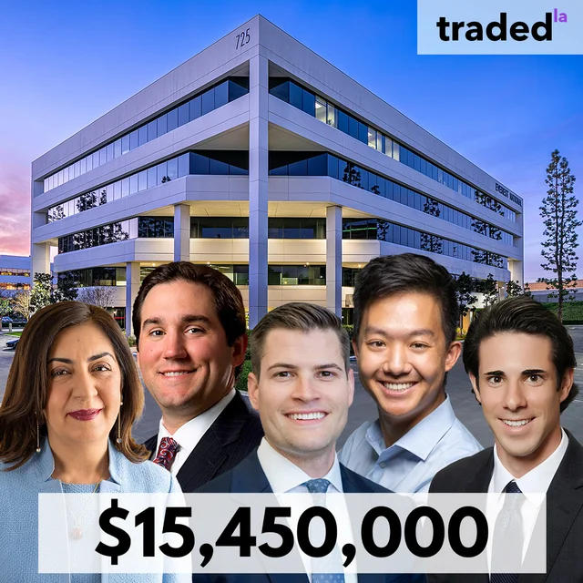 Bailard Sells 90,191 SF Office Building In Orange For $15.45 Million With CBRE Representing