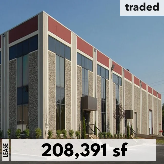 Heller Industrial Parks Inc Leases 208391 Square Feet To Tenant Represented By Matthew C. Turse