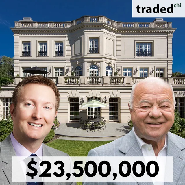 Timothy Salm & Richard Parrillo Sell Chicago Mansion Under Contract For $23.5M