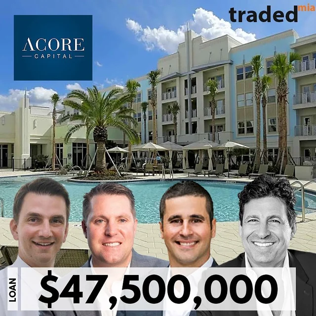 ACORE Capital & Dekel Capital Provide $47.5M Loan For Miami Apartment Community