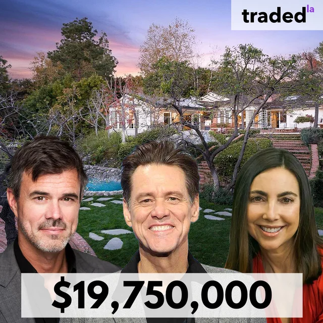 Jim Carrey Sells Los Angeles Mansion For $19.75 Million With Brokers Janelle Friedman And Graham J. Larson