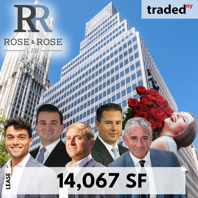 Rose & Rose Leases 14,067 Square Feet At 250 Broadway From AmTrust RE In Manhattan
