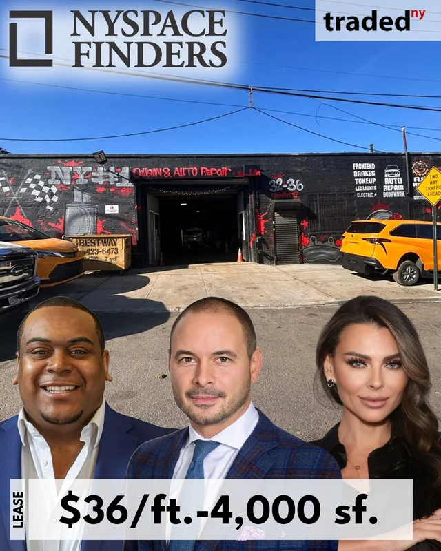 Paul Disano Leases Industrial Space At 32-36 Greenpoint Avenue To Haris Kolenovic For $36/ft