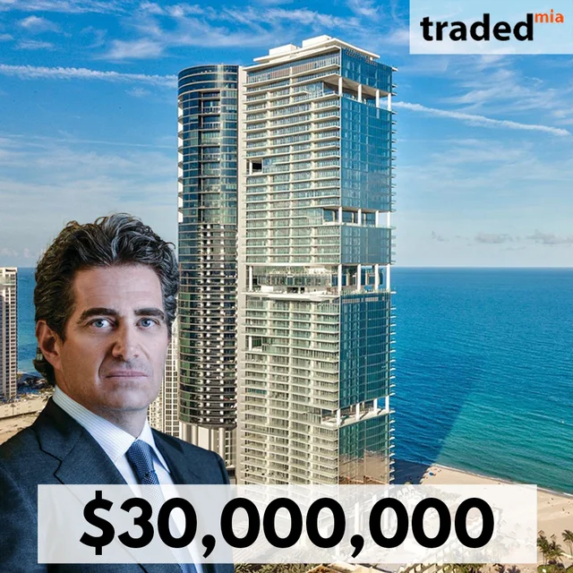 Emiliano Sebastian Fernandez Balague Acquires Sunny Isles Beach Condo For $30M