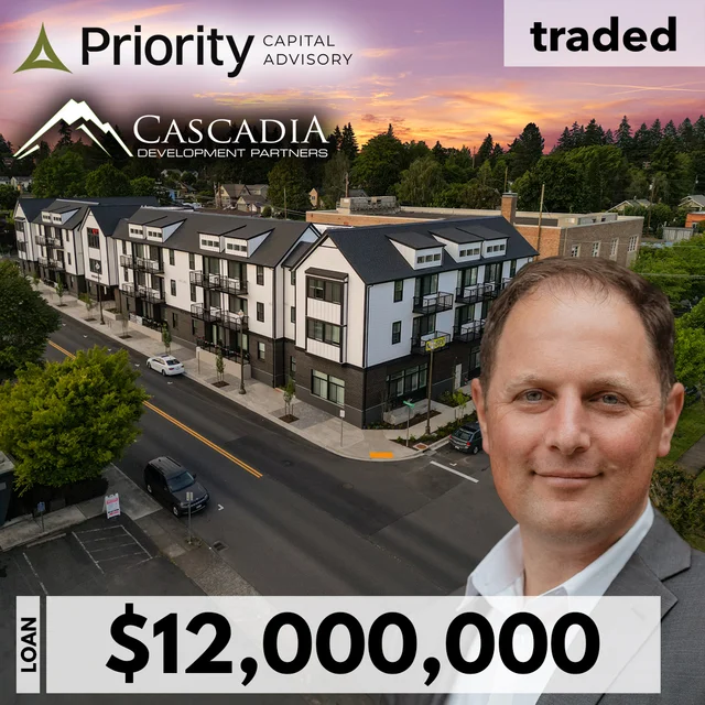 Cascadia Development Partners Secures $12 Million Bridge Loan From Kairos Investment Management For Multifamily Asset