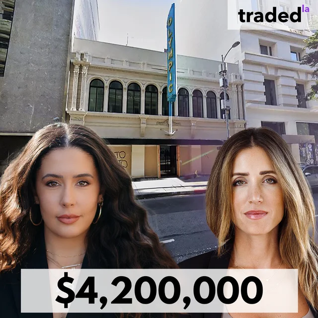 Lorena Tomb Reed & Zoey Granott Of Urbanlime Real Estate Facilitate $4.2M Sale Of Historic Olympic Theatre In Los Angeles