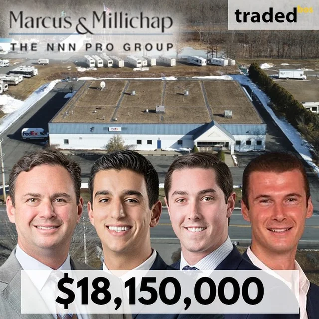 NNN Pro Group - Marcus & Millichap Acquires FedEx Portfolio In Norwich, Mt Vernon, Warwick, Hartfield & North Haven For $18.15M