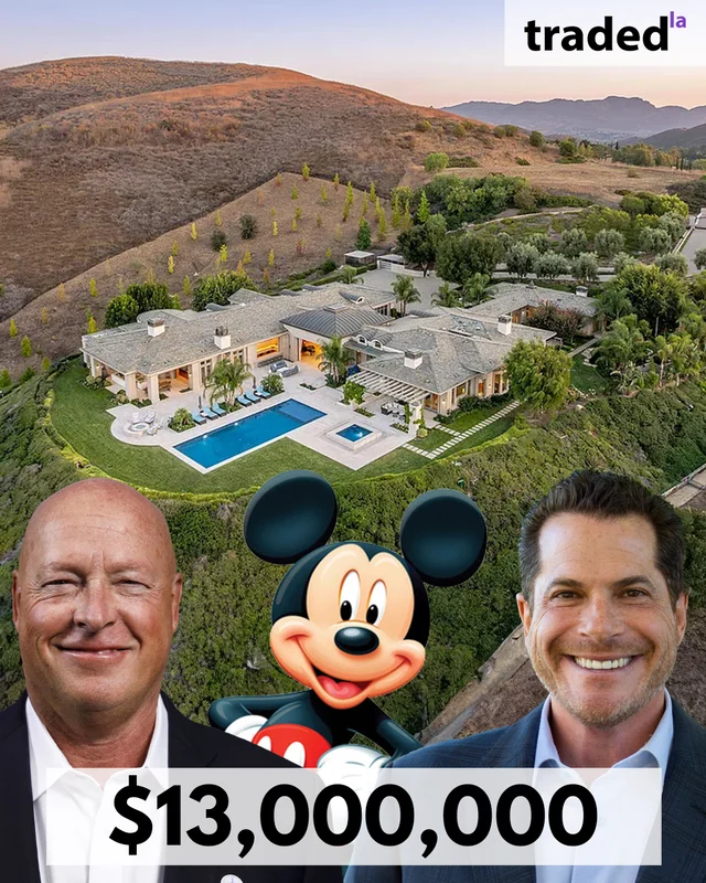 Bob Chapek Sells Westlake Village Estate For $13 Million With Jordan Cohen As The Broker