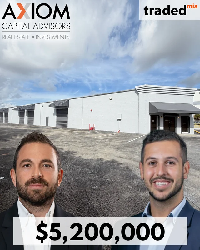 Gary Tieshue Purchases Industrial Property In Opa Locka From Randy Thrall For $5.2M