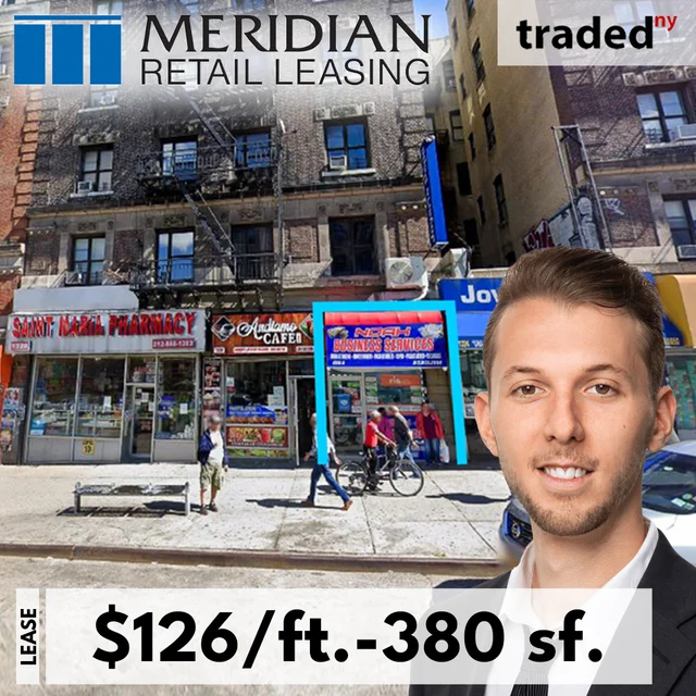 Cricket Wireless Leases Retail Space At 1326 Saint Nicholas Avenue From Joshua Gotlib