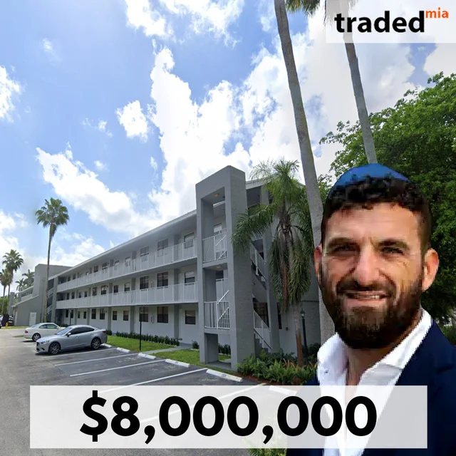 Shalom Edelkopf Of LoKation® Real Estate Represents Multifamily Sale In Davie For $8M