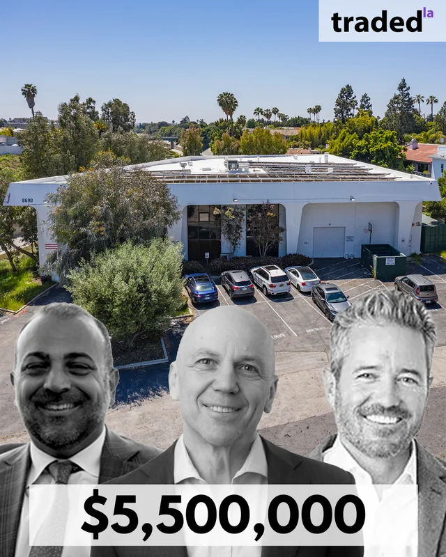 Mark Omid Bolour And Michael Alscher Acquire Industrial Building In Culver City For $5.5M