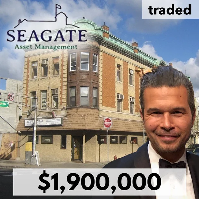 Seagate Asset Management Acquires Mixed-use Property In Newark, NJ For $1.9M