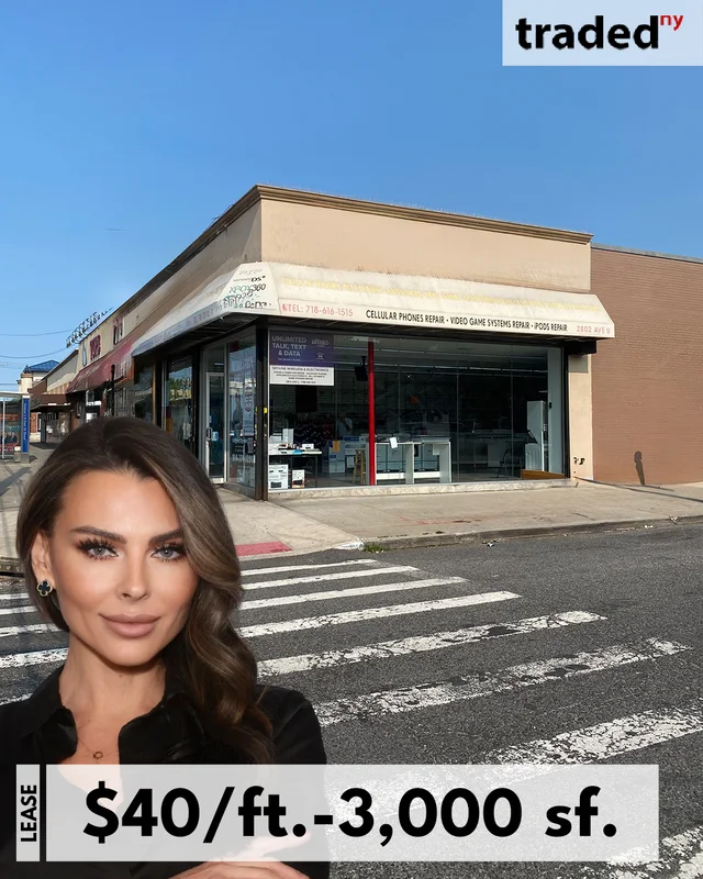Sean Fishman Leases Retail Space From Dominick Palumbo At 2802 Avenue U In Brooklyn