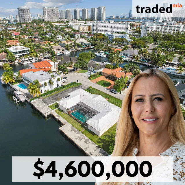 Ada Sasson Of Cervera Real Estate Represents Seller Rich In $4.6M North Miami Sale