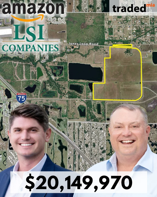 Amazon.com Services Acquires Industrial Properties On Jones Loop Road Punta Gorda For $20.15M