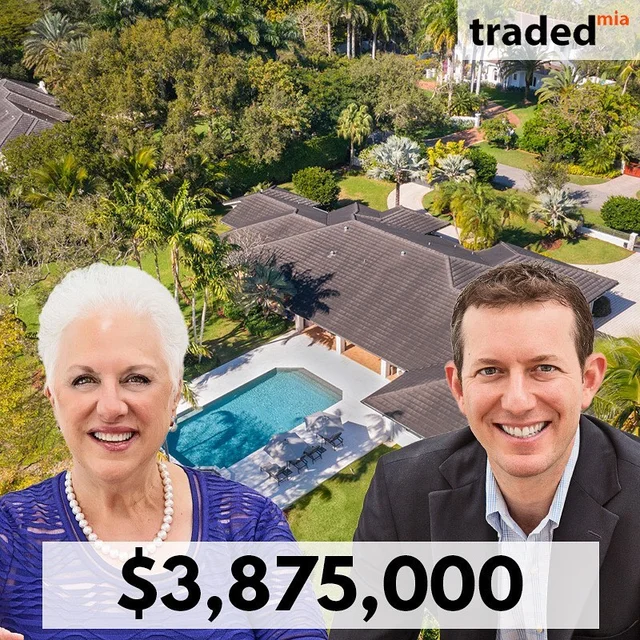Goldman Residential Group Facilitates $3.9M Sale Of Pinecrest SFR To William Gomez - Moller & Daniella Vilar