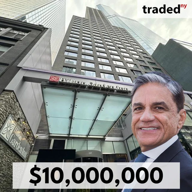 Twin Summit NY LLC Purchases Hotel From Joseph Moinian In Midtown Manhattan For $10 Million