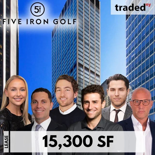 Five Iron Golf Leases 15,300 Square Feet At Vornado Realty Trust's 1290 Sixth Avenue