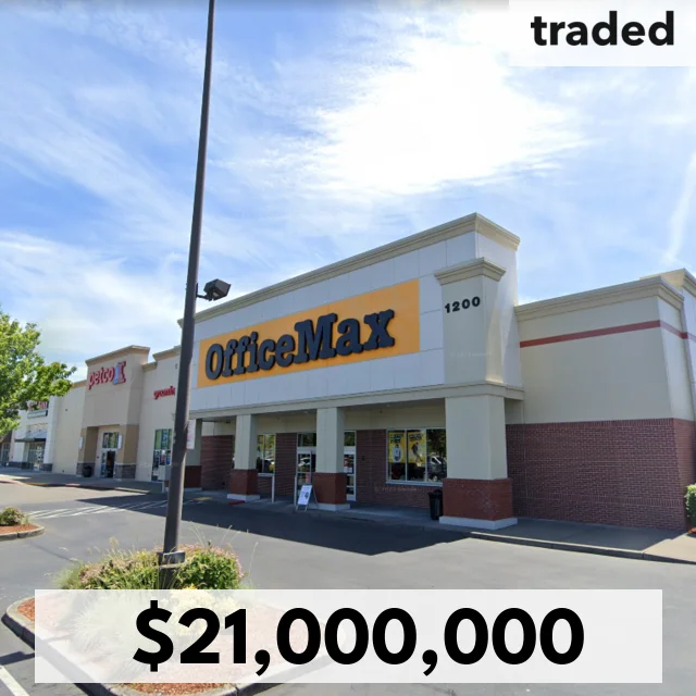 Agree Realty Acquires Lacey Marketplace Retail Property For $21 Million With Brokers Dino Christophilis & Daniel Tibeau