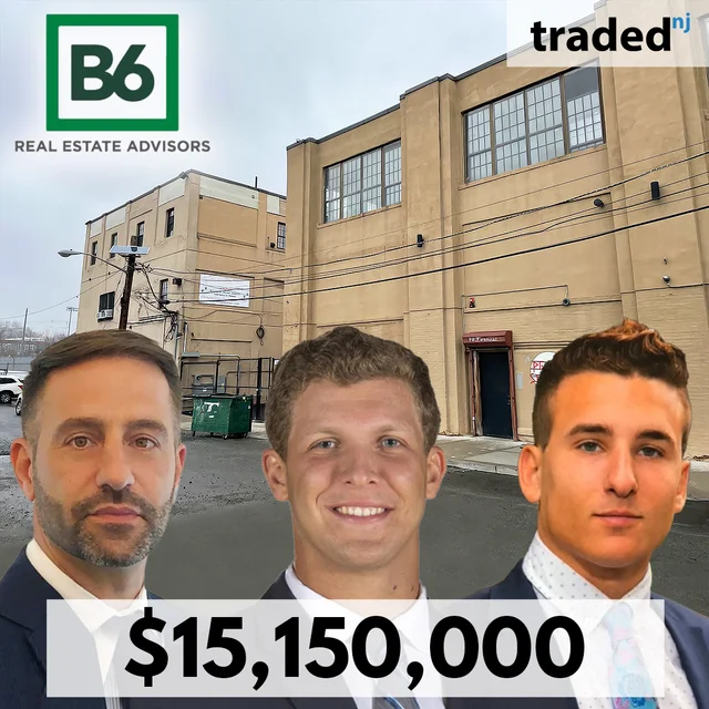 B6 Real Estate Advisors Facilitates $15.15M Sale Of Development Site In Jersey City