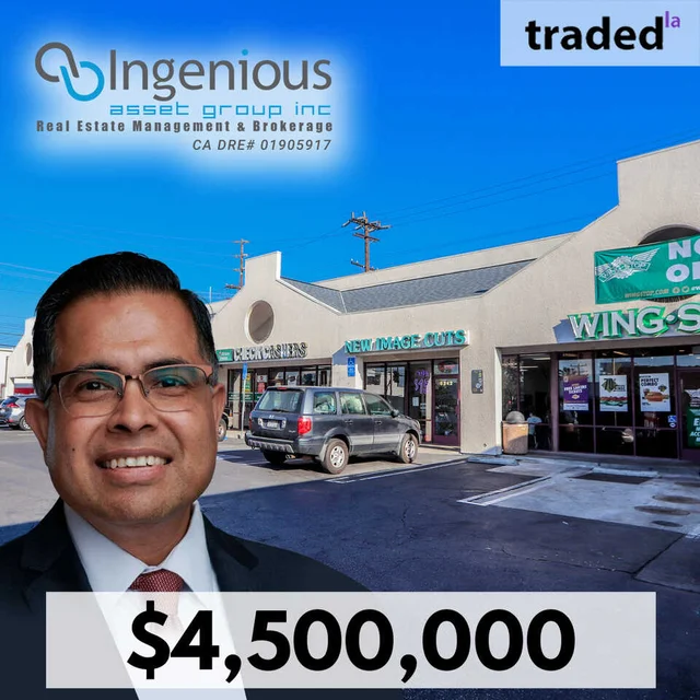 Ingenious Asset Group Acquires Retail Property In Glendale For $4.5M