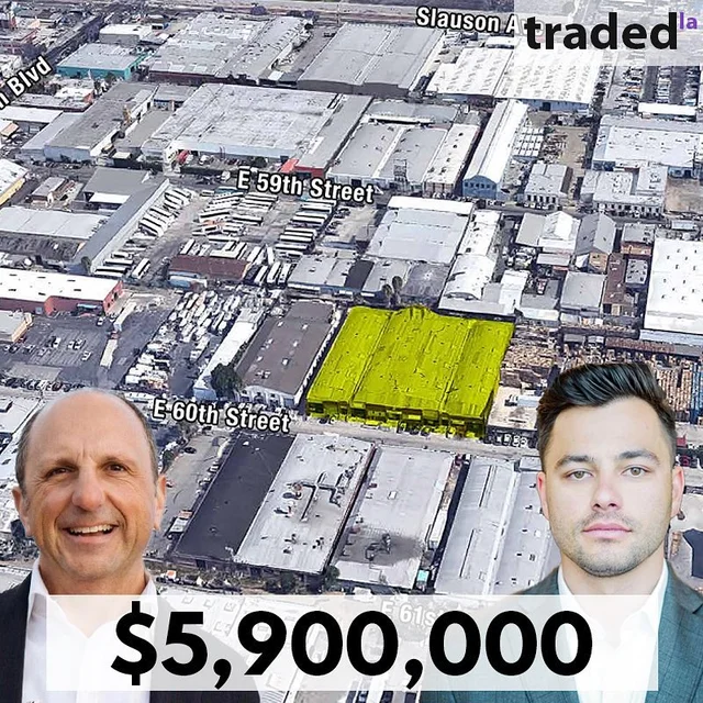 Greg Silver Sells Industrial Property In South Los Angeles For $5.9M