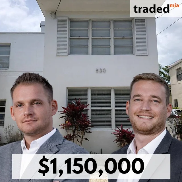 Amr Alian Acquires Miami Beach Multifamily For $1.15M With Yaacov Poston & Shlomo Poston - The Real Estate Lab