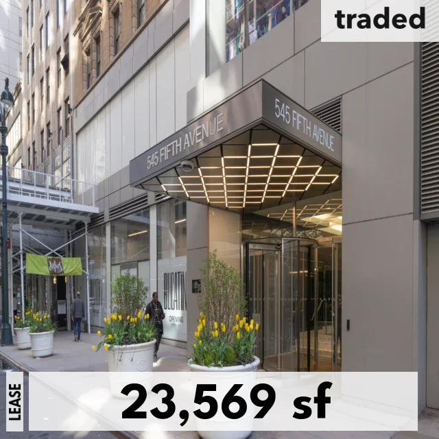International Gemological Institute Leases 23569 Square Feet From The Moinian Group At 545 5th Ave