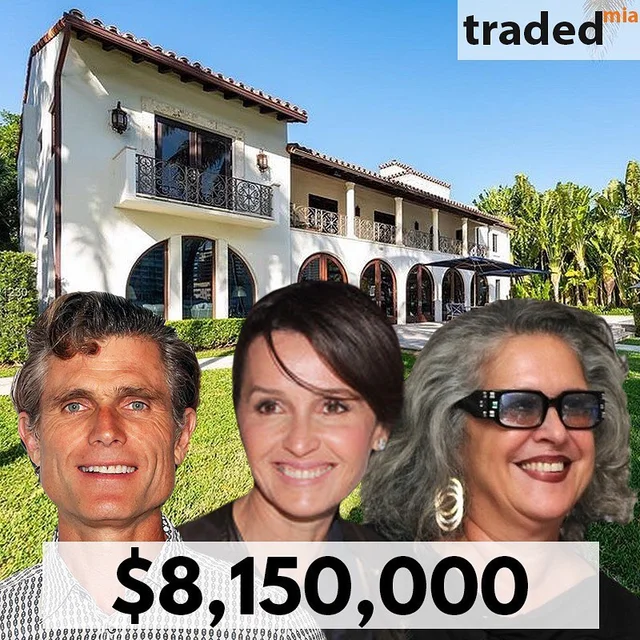 Jason & Renee Greenberg Acquire SFR On Pine Tree Drive, Miami Beach For $8.15M