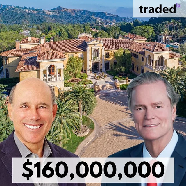 Jeff Hyland & Rick Hilton Sell $160M SFR Auction Property In Beverly Hills