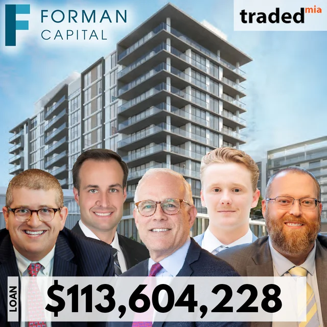 Brett Forman, Ben Jacobson, Ty Regier, Scott Mehlman & Cameron Fluery Lend $113.6M For Naples Development Site