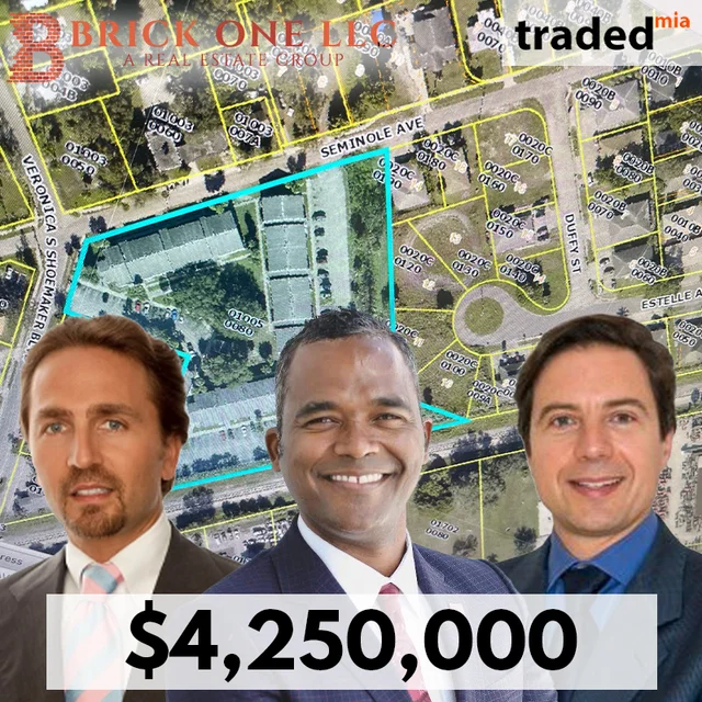 Francisco Rodriguez Melo, Stefano Garofoli & Costantino Cicchelli Acquire Multifamily Property In Fort Myers For $4.25M