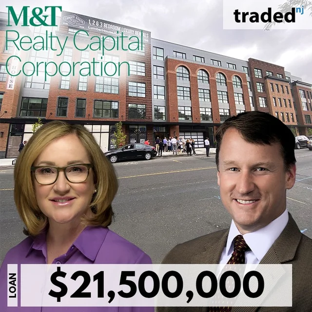 M&T Realty Capital Arranges $21.5M Refinance Loan For Lumber House Apartments In Jersey City