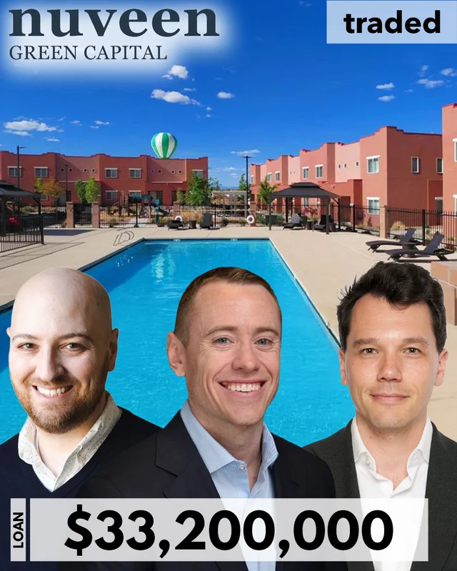 Nuveen Green Capital Provides $33.2 Million Construction Loan For Multifamily Asset In Albuquerque
