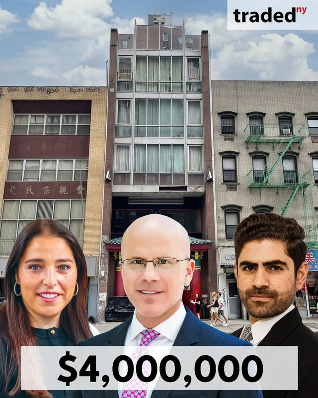 Northgate Real Estate Group Sells Mixed-Use Building At 26 Bowery Manhattan For $4M