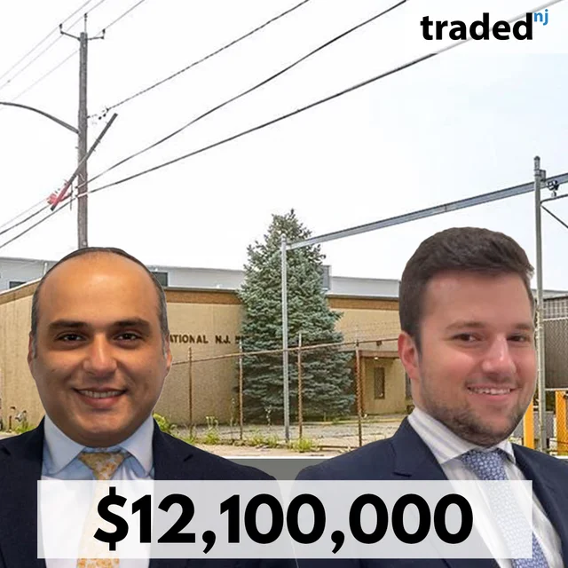 David Payami & Omid Sahih Of Capital Property Partners Arrange $12.1M Industrial Property Sale In Newark
