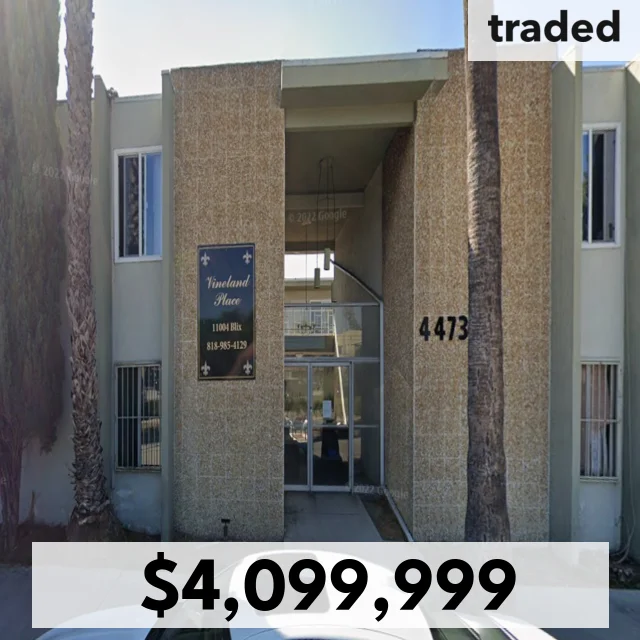 Private Investor Acquires 19-Unit Blix Apartments In Toluca Lake For $4.095M