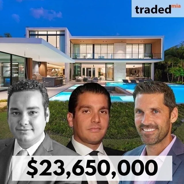 Andres Isaias' Andian Group Sells Miami Beach SFR To Buyer's Rep Chad Carroll For $23.65M