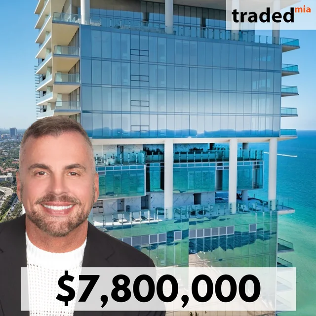 Frank H Navarro Of Douglas Elliman Sells Sunny Isles Beach Condo For $7.8M