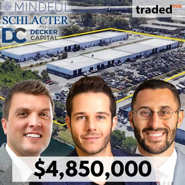 Decker Capital, Mindful Capital, & Brett Schlacter Acquire Industrial Park In West Palm Beach For $4.85M