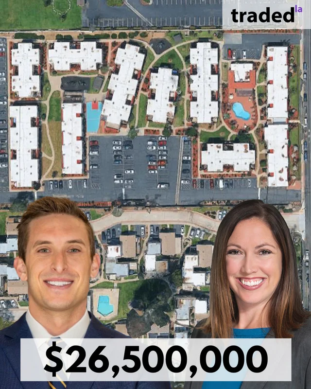 Casa La Roca Apartments LLC Acquires 100-Unit Multifamily Asset From La Roca Plaza LP For $26.5M