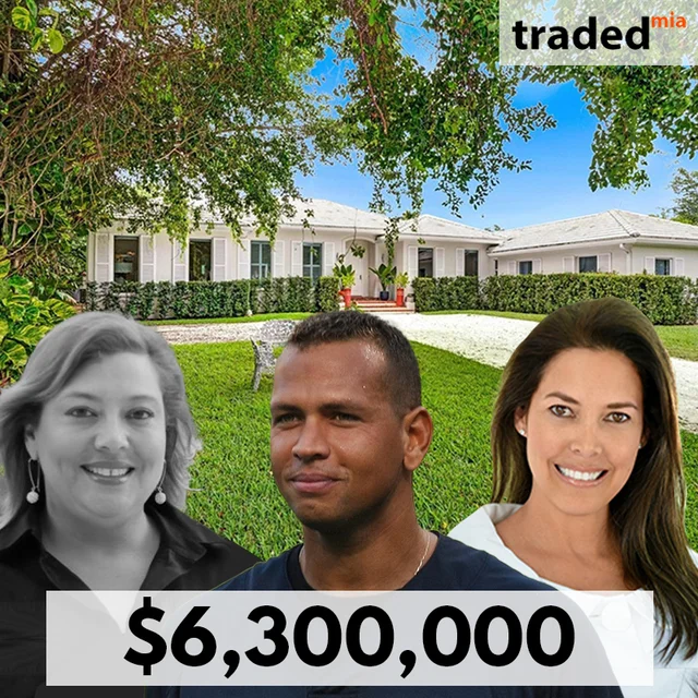 Alex Rodriguez Sells Bay Point Single Family Home For $6.3M With Buyer's Rep Julianna Castro & Seller's Rep Arlene Susy Dunand